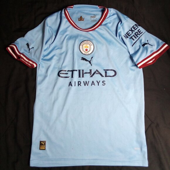 Puma Manchester City Erling Haaland Soccer Jersey - Picture 2 of 6